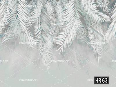 Tranh dán tường Hoa lá8 - Tranh tường chất lượng cao